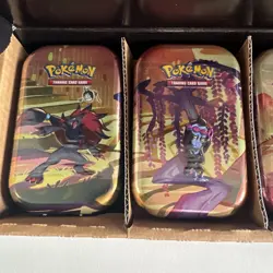Pokemon TCG Scarlet Violet Shrouded Fable Mini Tin Set - Image 2