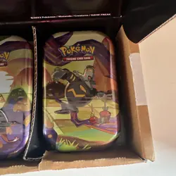 Pokemon TCG Scarlet Violet Shrouded Fable Mini Tin Set - Image 4