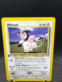 1st Edition Miltank 41/111 - Neo Genesis - Pokemon Card - LP - Image 2