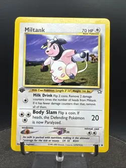 1st Edition Miltank 41/111 - Neo Genesis - Pokemon Card - LP - Image 3