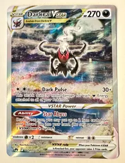 Darkrai V Star - Crown Zenith : Galarian Gallery - GG50 - Holo Rare - Pokemon NM - Image 1