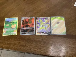 Pokemon TCG Holo Ultra Rare Full Art Lot of 4 Perfect Condition Rare Holofoils! - Image 1