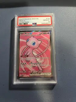 Mew Ex 193 Ultra Rare PSA 10 Pokemon Scarlet & Violet 151 MEW EN - Image 1
