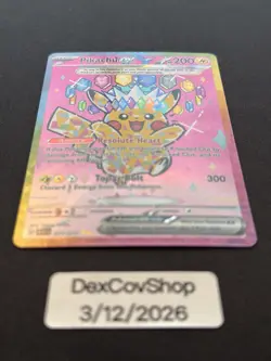 Pokemon TCG Pikachu ex 277/217 Ascended Heroes Special Illustration Rare NM - Image 3