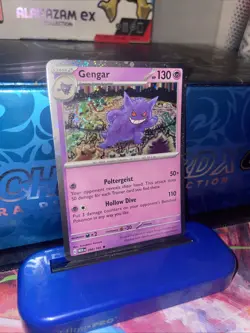 Gengar Looking At 🌀 094/165 Cosmos Holo Pokemon 151 Sam’s Club Exclusive Promo - Image 1