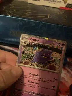 Gengar Looking At 🌀 094/165 Cosmos Holo Pokemon 151 Sam’s Club Exclusive Promo - Image 4