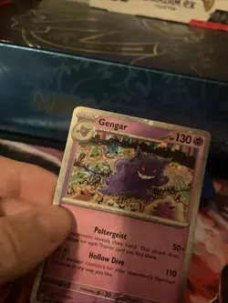 Gengar Looking At 🌀 094/165 Cosmos Holo Pokemon 151 Sam’s Club Exclusive Promo - Image 5