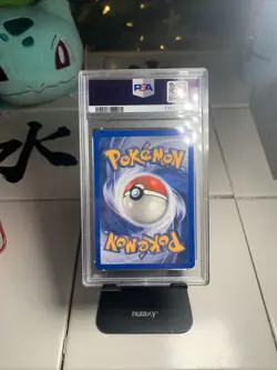2003 Pokemon Game Meowth Holo Black Star Promo PSA 8 Vintage #13 - Image 4