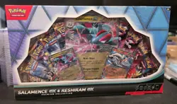 Pokemon Salamence and ex Reshiram ex Premium Collection Box Sealed NEW - Image 1