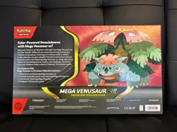 Pokemon Mega Venusaur EX Premium Collection Box Promo Booster Lenticular - Image 2