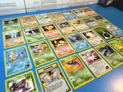 Pokemon Cards Vintage WOTC 10 Card Lot - 90s Guaranteed 1st Edition Card NM / LP - Image 2
