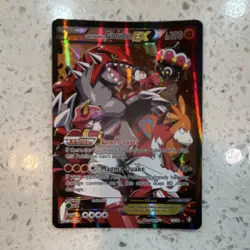 Team Magma's Groudon EX 15/34 Double Crisis Ultra Rare Holo 190 HP Pokemon - Image 1