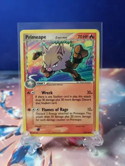 Primeape (Delta Species) 50/110 Holon Phantoms Regular Pokemon TCG LP - Image 1