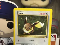 Pokemon TCG Team Rocket - Eevee #55/82 - Non Holo Common Card - Image 2