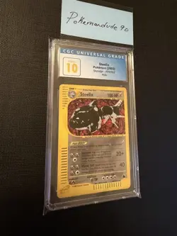 Pokemon Steelix Skyridge Holo Rare #H29/H32 CGC 10 Pristine English Pop 8 - Image 3