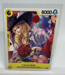 Cavendish Rare OP10-045 One Piece TCG Royal Blood plus one additional card - Image 4