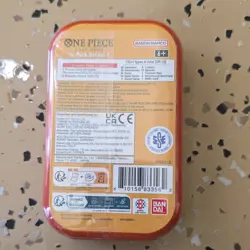 Bandai One Piece CCG Tin Pack Set Vol.2 3 Promo Cards 2 Booster Packs Luffy - Image 2