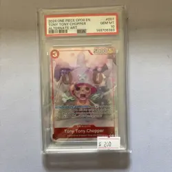 Tony Tony Chopper Alt Art OP08-007 2024 One Piece PSA 10🔥 - Image 1
