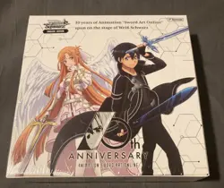 Weiss Schwarz Sword Art Online Animation 10th Anniversary Booster Box English - Image 1