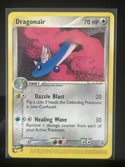 Pokemon Dragonair EX Dragon 14/97 Uncommon 70 HP Dazzle Blast Healing Wave Card - Image 1