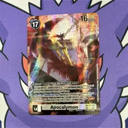 Digimon Apocalymon Mega Rush Holo EX10-061 Card Game EX10 - Image 1