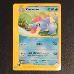 Pokemon Totodile 135/165 & Croconaw 74/165 2002 Nintendo Card Lot - Image 5
