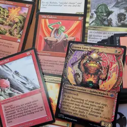 R/B ***GOBLINS*** Custom Beginner Tribal Commander Magic Deck of 100 MTG Cards - Image 1