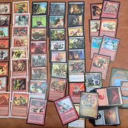 R/B ***GOBLINS*** Custom Beginner Tribal Commander Magic Deck of 100 MTG Cards - Image 2