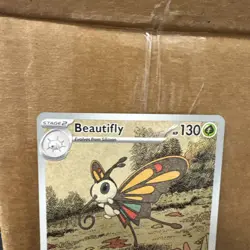Beautifly 219/217 ASC IR Pokemon TCG Card English near mint ships fast - Image 2