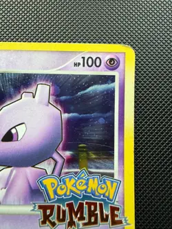 Mewtwo 9/16 Rumble LV.65 Holo Pokemon Card TCG - Image 3