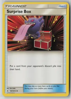 Surprise Box 187/214 Pokemon Unbroken Bonds Uncommon Near Mint Card (NM) 1 - Image 1