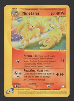 Ninetales Aquapolis 25/147 ENG – Pokemon Card Rare - Image 1