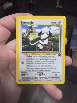 Pokemon Cards Smeargle 32 Wizards Black Star Promos Promo MP. - Image 1