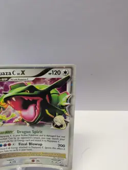Pokemon TGC 2009 Rayquaza C Lv.X DP47 Black Star Promo Holo Card NICE LOOK READ - Image 4