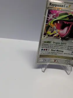 Pokemon TGC 2009 Rayquaza C Lv.X DP47 Black Star Promo Holo Card NICE LOOK READ - Image 5