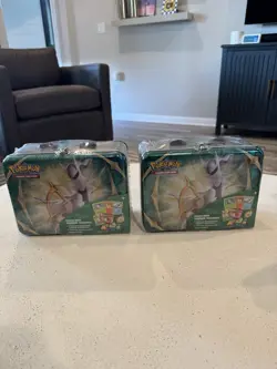 LOT OF 2 Pokemon TCG Collector Chest Spring 2022 SEALED AND NEW **IN HAND** - Image 1