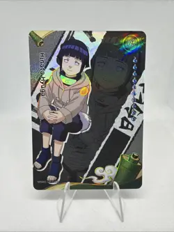 Hinata Hyuga Ultra Rare NRSA01-UR-014L3 Naruto Kayou Card (ENGLISH) - Image 1