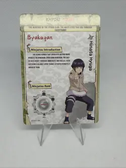 Naruto Kayou English Series 2 Card - Hinata Hyuga - NRSA02-SSR-018L3 - Image 2