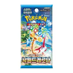 Pokemon Card Paradise Dragona Booster Pack sv7a Sealed Korean 1 pack - Image 1