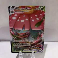 Venusaur VMAX SWSH102 SWSH: Sword & Shield Promo Cards Holo NEAR MINT!! - Image 1