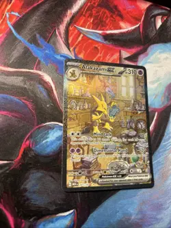 Pokemon TCG Alakazam EX 151 Holo Card Scarlet & Violet 201/165 - Image 2