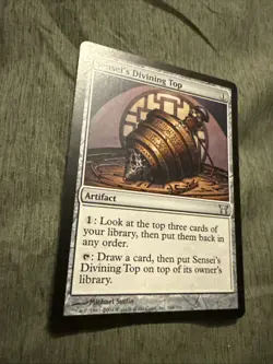 Sensei’s Divining Top 268/306 Champions Of Kamigawa Magic The Gathering 2004 - Image 2