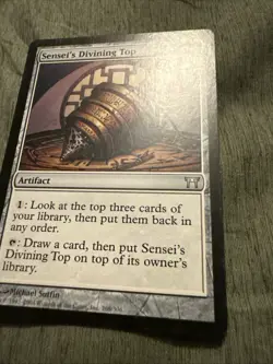 Sensei’s Divining Top 268/306 Champions Of Kamigawa Magic The Gathering 2004 - Image 3