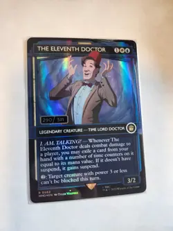 MAGIC THE GATHERING DOCTOR WHO #562 THE ELEVENTH DOCTOR SERIALIZED NM - Image 1