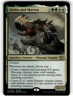 MAGIC: M of the Machines #386 Ghalta and Mavren Promo, Foil .52B - Image 1