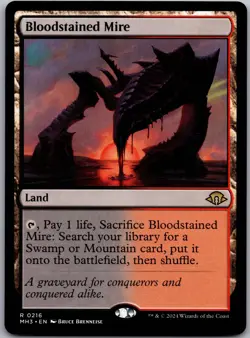 Bloodstained Mire R Modern Horizons 3 216 NM - Image 1