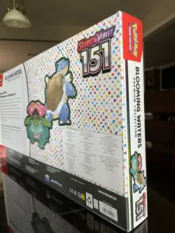 BLOOMING WATERS Pokemon 151 Premium Collection New/Unopened/Factory Sealed - Image 3