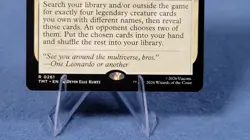 Turtles Forever Extended Art NON Foil Teenage Mutant Ninja Turtles TMT MTG Magic - Image 4