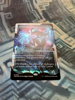 MTG Halo Foil Showcase Clarion Conqueror NM Unplayed Tarkir: Dragonstorm - Image 2