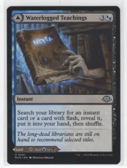 #261 2024 Modern Horizons 3 Waterlogged Teachings // Inundated Archive Uncommon - Image 1
